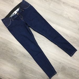 Liz Lange Maternity for Target dark wash jegging S